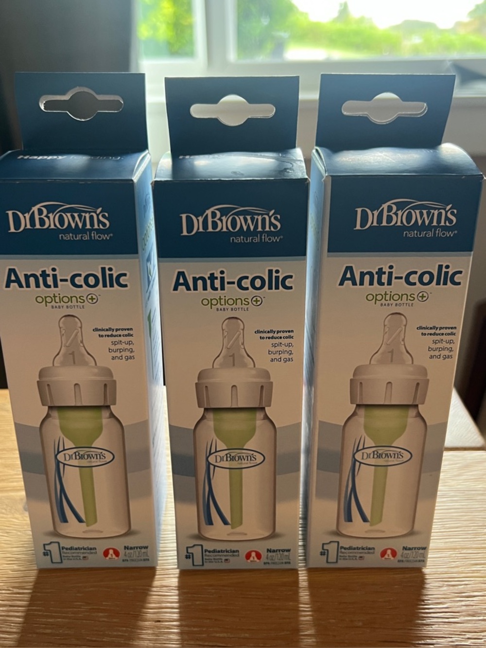 🍼💙DR. BROWN’S ANTI-COLIC BABY BOTTLE (3 PACK)💙🍼